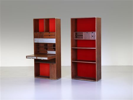 COLOMBO JOE (1930 - 1971) - Coppia di rari Personal Containers, produzione Arflex, 1965. (2).