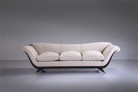 ULRICH GUGLIELMO (1904 - 1977) - (attribuito) Divano anni '50.