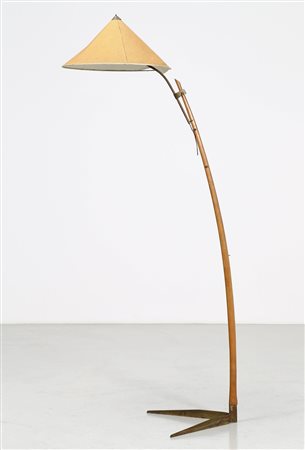 KALMAR JULIUS THEODOR  (1884 - 1968) - Lampada da terra anni '50.