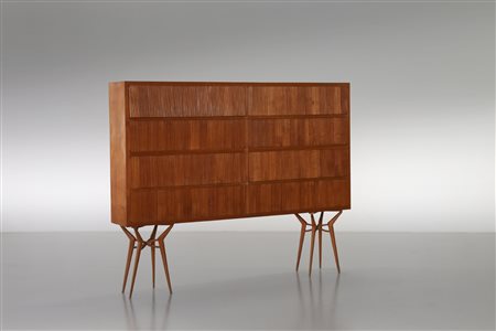 ROMANO AUGUSTO - Mobile da soggiorno anni '50.