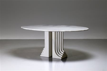 SCARPA CARLO (1906 - 1978) - Tavolo modello Samo, produzione Simon, 1970.