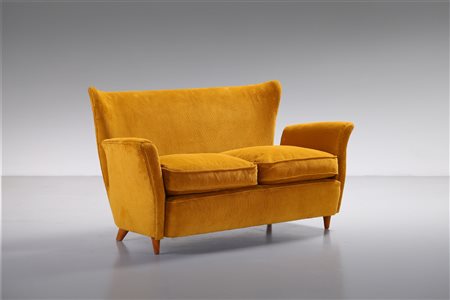 PARISI ICO (1916 - 1996) - Divano, produzione Ariberto Colombo anni '40.