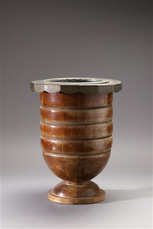 LAPADULA ERNESTO (1902 - 1968) - (attribuito) Fioriera , produzione Scremin Belluno, anni '30.