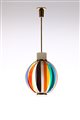 LELII ANGELO (1911 - 1979) - Lampada a sospensione modello 12522 Arcobaleno, produzione Arredoluce,1956.
.