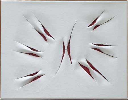 CALOGERO SALEMI - Squarci di rosso, 2020