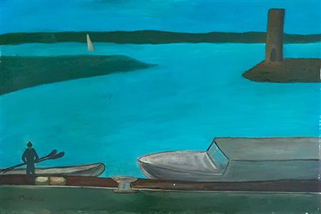 CLAUDIO PARIGI - Notturno metafisico, 1982