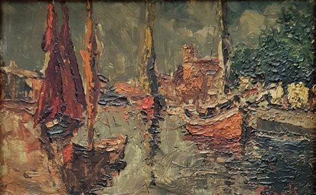 MARIO ACERBI - Barche e vele a Viareggio