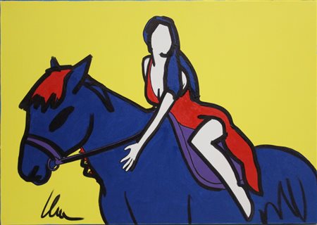 MARCO LODOLA, Donna a cavallo