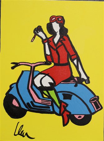 MARCO LODOLA, Pin-up su vespa