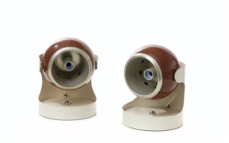 Coppia di lampade da comodino