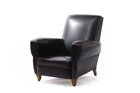 Poltrona in pelle
