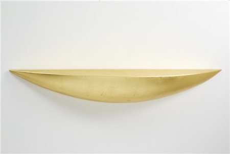 Marco Bagnoli Mensola modello "Ciotola". Produzione Memphis, Milano, 1991. Legno