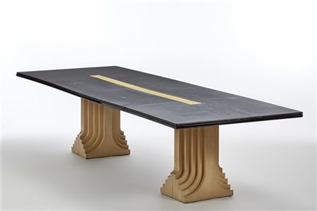 Ufficio Tecnico Gavina Grande tavolo della serie "Doria". Produzione Simon, San