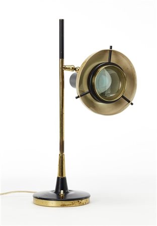 Oscar Torlasco Lampada da tavolo modello "553". Produzione Lumi, Milano, anni '5