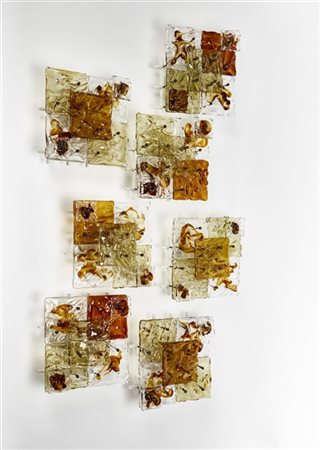 Venini "Patchwork"
Sistema di illuminazione da soffitto o da parete composto da