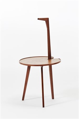 Franco Albini Tavolino modello "TN6 Cicognino". Esecuzione Poggi, Pavia, 1953. M