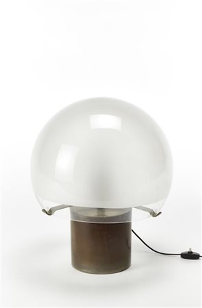 Luigi Caccia Dominioni Lampada da tavolo modello "LTA6 Porcino". Produzione Azuc