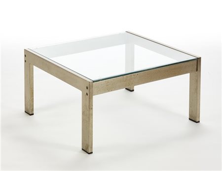 Gae Aulenti Tavolino da salotto modello "Sanmarco". Produzione Zanotta, Nova Mil