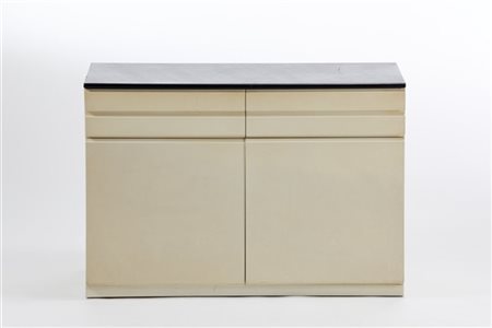 Vico Magistretti Cassettiera modello "CS49 Cassetti e contenitori Samarcanda". E