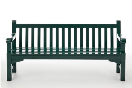 Zanotta Panca modello "990 Prado". Nova Milanese, anni '90. Struttura in faggio