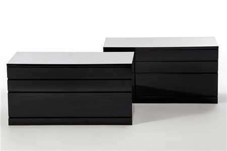 Studio Simon Coppia di cassettiere. San Lazzaro di Savena, disegno del 1971, ese