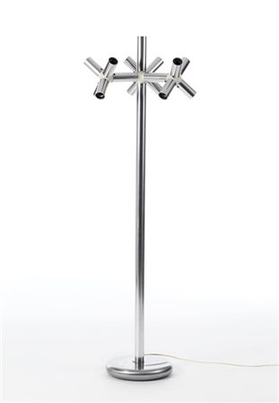 Trix & Robert Haussmann Lampada da terra modello "Atomic". Produzione Swiss lamp