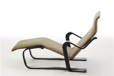 Marcel Breuer Chaise longue. Produzione Isokon Furniture Company, Inghilterra, D