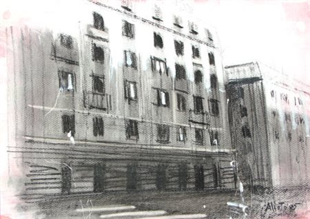 ALIOTO Massimiliano Brindisi 1972 Jungle, 2005 tecnica mista su carta, cm. 35...