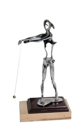 DALI' Salvador Figueres 1904 - Figueres 1989 Hommage à Newton, 1980 argento,...