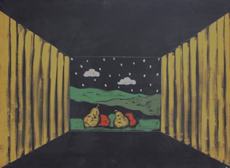 FESTA Tano Roma 1938 - Roma 1988 Senza titolo, 1985 acrilico su tela, cm. 60...