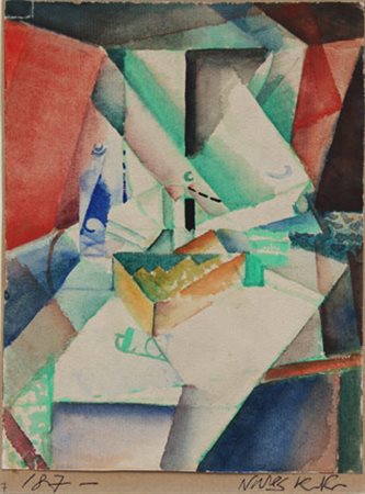 SZOBOTKA Imre Zalaergezszeg, 1890 - Budapest, 1961 Natura morta, 1914...