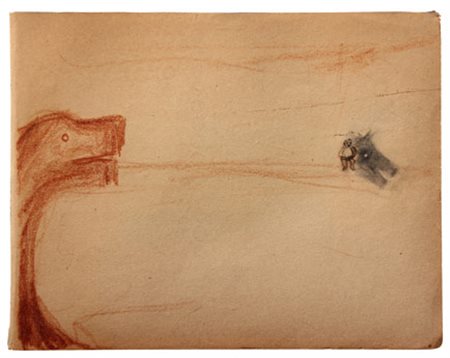 CUCCHI Enzo Morro d'Alba, 1949 Il Vesuvio è il padre di tutte le nuvole del...