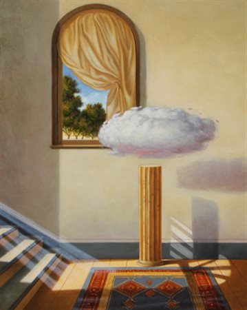 NUNZIANTE Antonio Napoli, 1956 Le stanze di Antibes...l'arrivo, 2007 tempera...