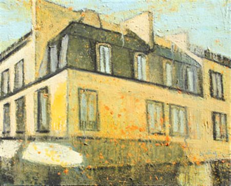 ALIOTO Massimiliano Brindisi 1972 Luce sulla città, 2004 olio su tela, cm. 50...