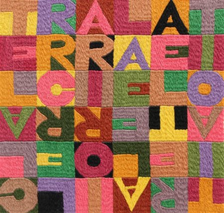 BOETTI Alighiero Torino 1940 - Roma 1994 Tra la terra e il cielo tra il cielo...