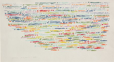 DORAZIO Piero Roma 1927 - Todi 2005 Senza titolo, 1978 acquarello su carta,...