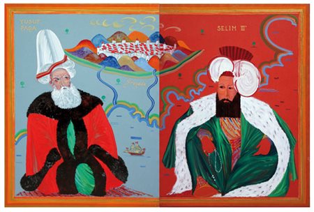 MONDINO Aldo Torino 1938 - Torino 2005 Granada, 1996 olio su linoleum, cm....