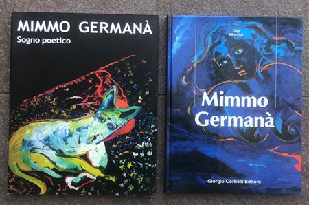 MIMMO GERMANÀ - Lotto unico di 2 cataloghi