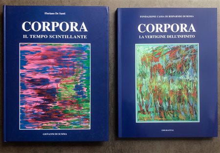 ANTONIO CORPORA - Lotto unico di 2 cataloghi