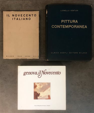 ARTE FIGURATIVA DEL NOVECENTO - Lotto unico di 2 cataloghi