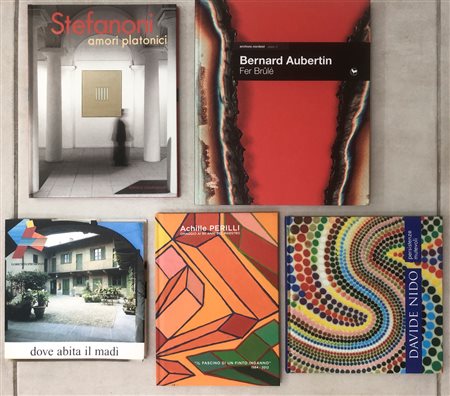 ARTE DEL DOPOGUERRA (STEFANONI, PERILLI, AUBERTIN, NIDO, PIEMONTI) - Lotto unico di 5 cataloghi