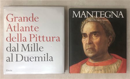 MANTEGNA E ATLANTE DELLA PITTURA - Lotto unico di 2 cataloghi