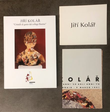 JIRI KOLAR - Lotto unico di 2 cataloghi e una locandina