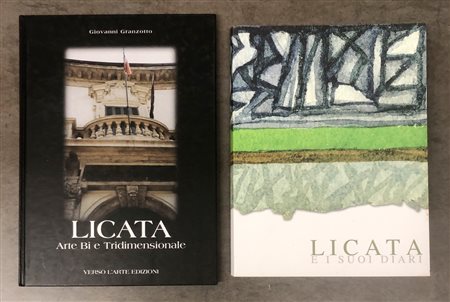 RICCARDO LICATA - Lotto unico di 2 cataloghi