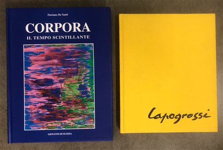 GIUSEPPE CAPOGROSSI E ANTONIO CORPORA - Lotto unico di 2 cataloghi: