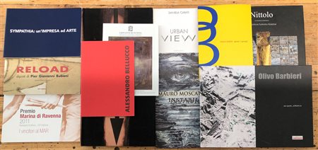 AUTORI VARI - Lotto unico di 12 cataloghi