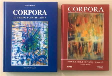 ANTONIO CORPORA - Lotto unico di 2 cataloghi