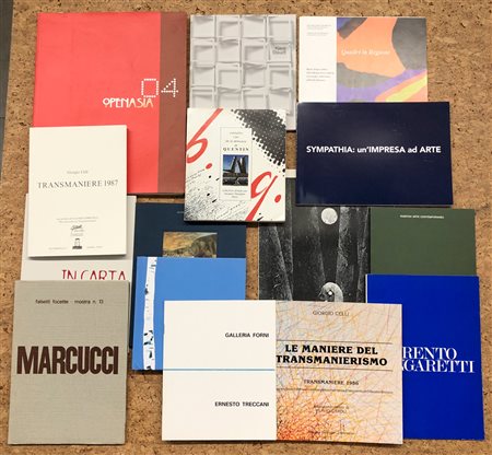 AUTORI VARI - Lotto unico di 15 cataloghi