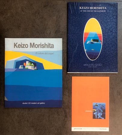 KEIZO MORISHITA - Lotto unico di 3 cataloghi