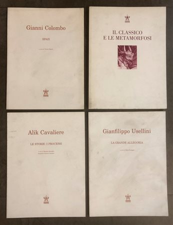 FONDAZIONE STELLINE - Lotto unico di 4 cataloghi editi dalla Fondazione